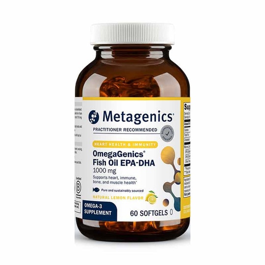 OmegaGenics Fish Oil EPA-DHA 1000 mg, MGS